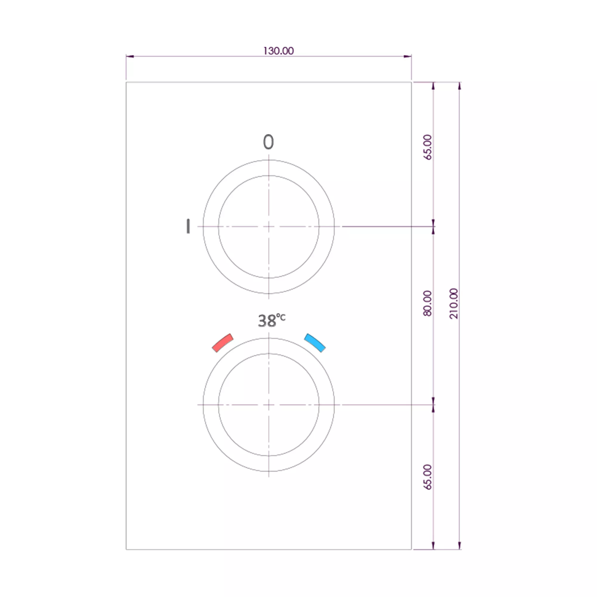 Aquadry Oria Bronze Effect 1 Outlet Wall Diverter Shower Mixer 2 Aquadry Oria Bronze Effect 1 Outlet Wall Diverter Shower Mixer - Image 2