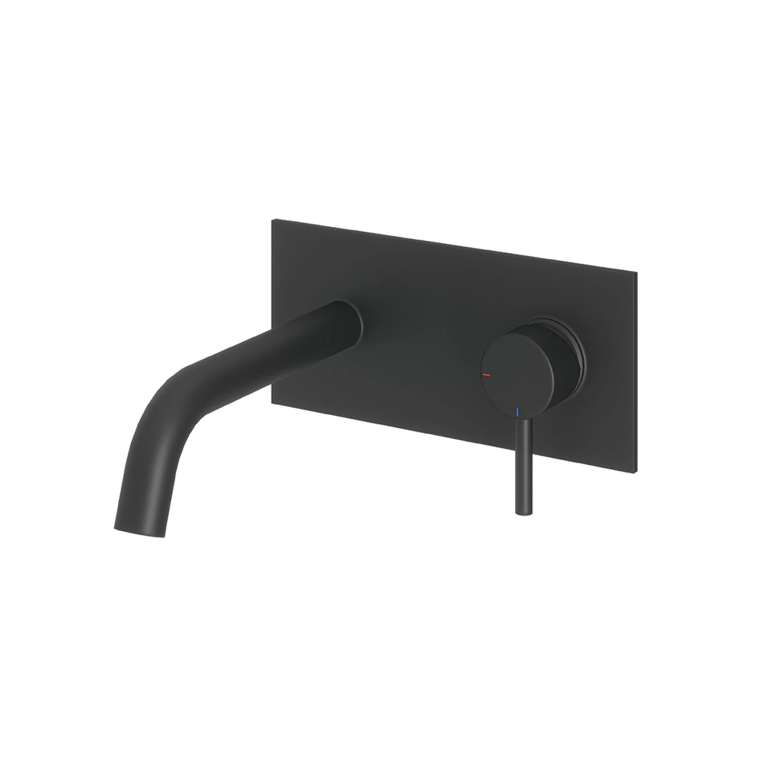 Aquadry Oria Matt Black Round Wall-mounted Wall Tap 1 Aquadry Oria Matt Black Round Wall-mounted Wall Tap