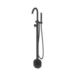 Aquadry Oria Matt Black Single Mono Shower Mixer Tap