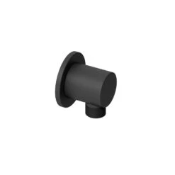 Aquadry Oria Matt Black Wall Outlet