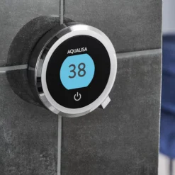 Aqualisa Optic Q Concealed Valve Gravity-pumped Smart Digital Mixer Shower With Adjustable & Wall-fixed Head -Ideal Standard Shop aqualisa optic q concealed valve gravity pumped smart digital mixer shower with adjustable wall fixed head5023942267787 02i bq