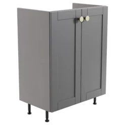 Ashford Matt Dusty Grey Shaker Freestanding Base Unit (W)595mm (H)820mm
