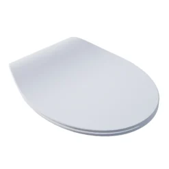 Bemis Click & Clean Slim White Top Fix Soft Close Toilet Seat