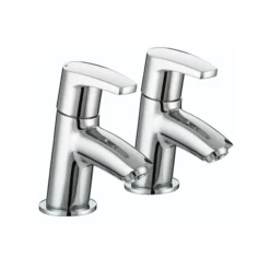 Bristan Divine Chrome Effect Bath Pillar Tap