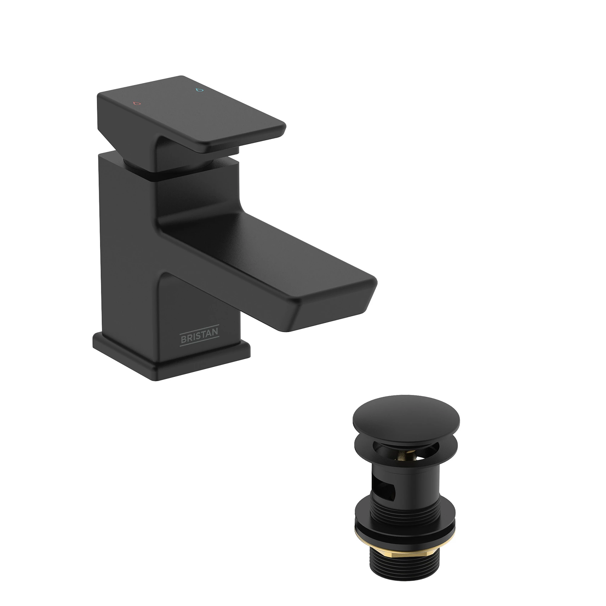 Bristan Noctis Black Deck Mixer Tap 1 Bristan Noctis Black Deck Mixer Tap