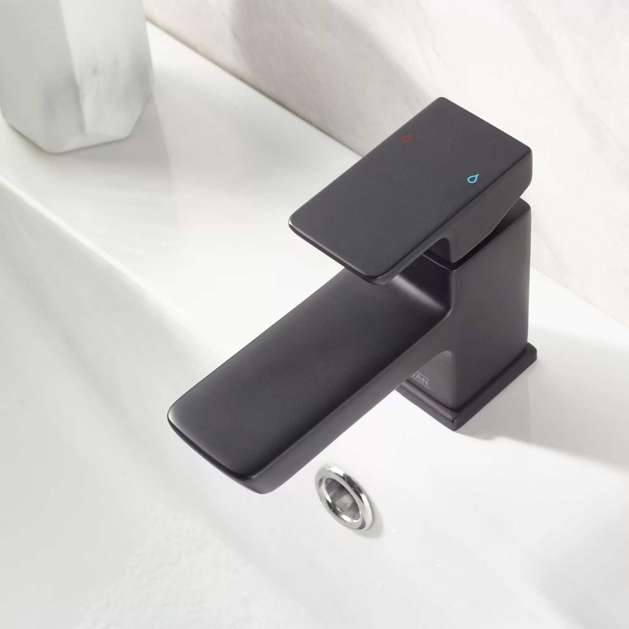 Bristan Noctis Black Deck Mixer Tap 4 Bristan Noctis Black Deck Mixer Tap - Image 4