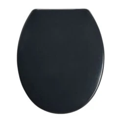 Cooke & Lewis Genoa Grey Standard Soft Close Toilet Seat -Ideal Standard Shop cooke lewis genoa grey standard soft close toilet seat3663602904069 03bq