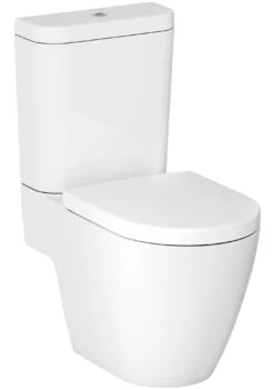 Cooke & Lewis Helena White Close-coupled Toilet With Soft Close Seat