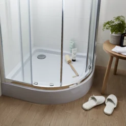 Cooke & Lewis Lagan Quadrant Shower Tray (L)900mm (W)900mm (H)150mm -Ideal Standard Shop cooke lewis lagan quadrant shower tray l 900mm w 900mm h 150mm3663602943631 01i