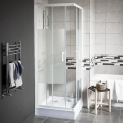 Cooke & Lewis Lagan Square Shower Tray (L)800mm (W)800mm (H)150mm -Ideal Standard Shop cooke lewis lagan square shower tray l 800mm w 800mm h 150mm3663602944133 01i