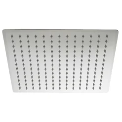 Cooke & Lewis Upana Single-spray Pattern Chrome Effect Shower Head