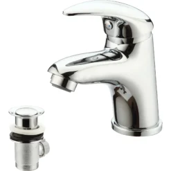 GoodHome Blyth Basin Mono Mixer Tap