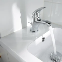 GoodHome Blyth Basin Mono Mixer Tap -Ideal Standard Shop goodhome blyth basin mono mixer tap5059340214313 03i bq
