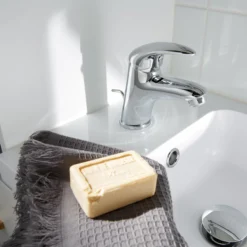 GoodHome Blyth Basin Mono Mixer Tap -Ideal Standard Shop goodhome blyth basin mono mixer tap5059340214313 04i bq