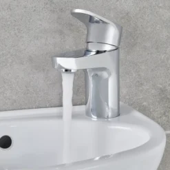 GoodHome Cavally Mini Basin Mono Mixer Tap -Ideal Standard Shop goodhome cavally mini basin mono mixer tap3663602299769 03i