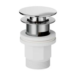 GoodHome Cavally Standard Gloss Chrome Effect Round Deck-mounted Manual Bidet Mono Mixer Tap -Ideal Standard Shop goodhome cavally standard gloss chrome effect round deck mounted manual bidet mono mixer tap5059340185446 07c
