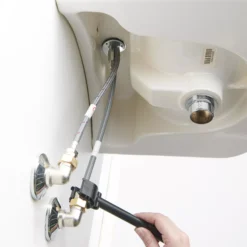 GoodHome Cavally Tall Gloss Chrome Effect Round Deck-mounted Manual Basin Mono Mixer Tap -Ideal Standard Shop goodhome cavally tall gloss chrome effect round deck mounted manual basin mono mixer tap5059340185613 05i bq