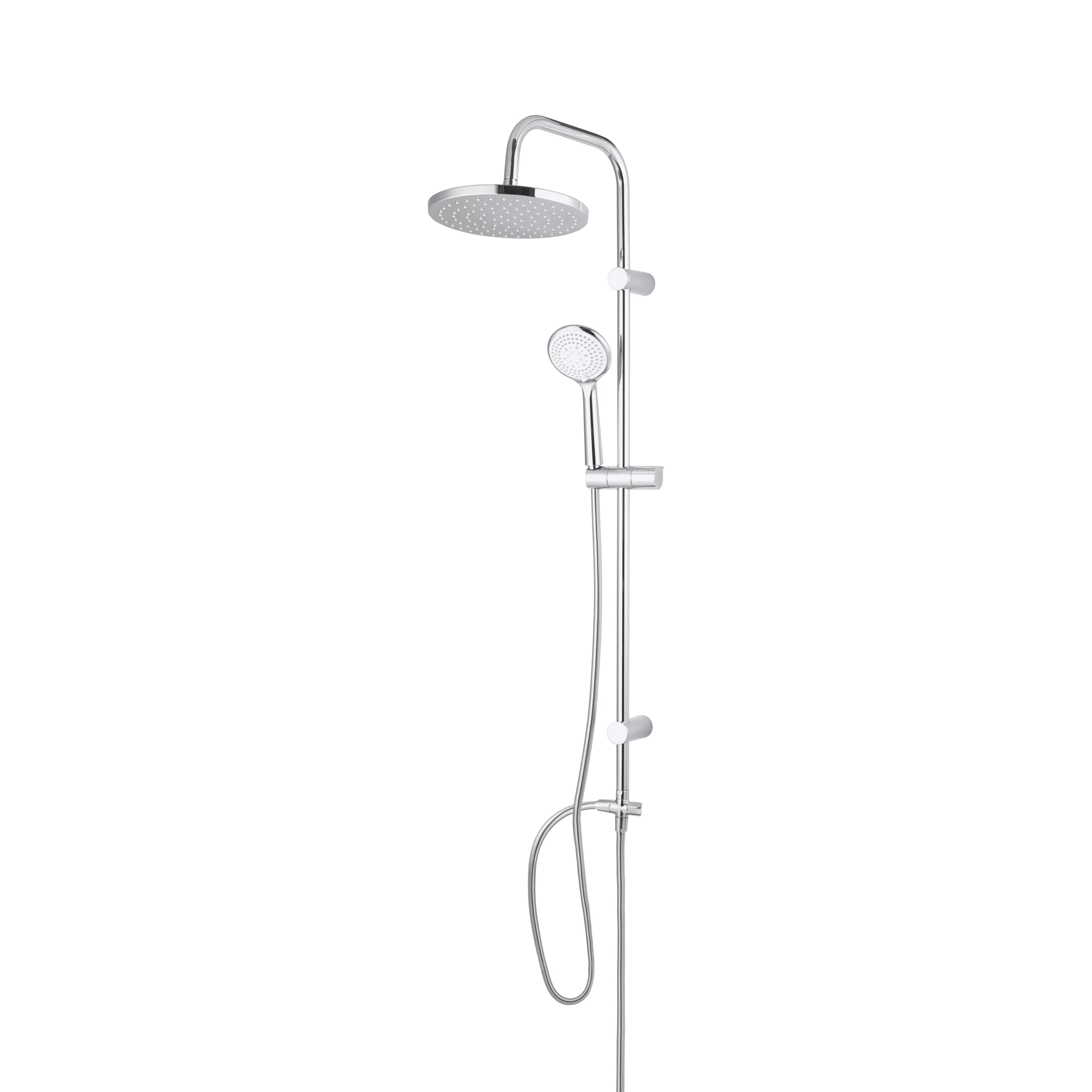 GoodHome Cavally Wall-mounted Diverter 3-spray Pattern Shower Kit 1 GoodHome Cavally Wall-mounted Diverter 3-spray Pattern Shower Kit