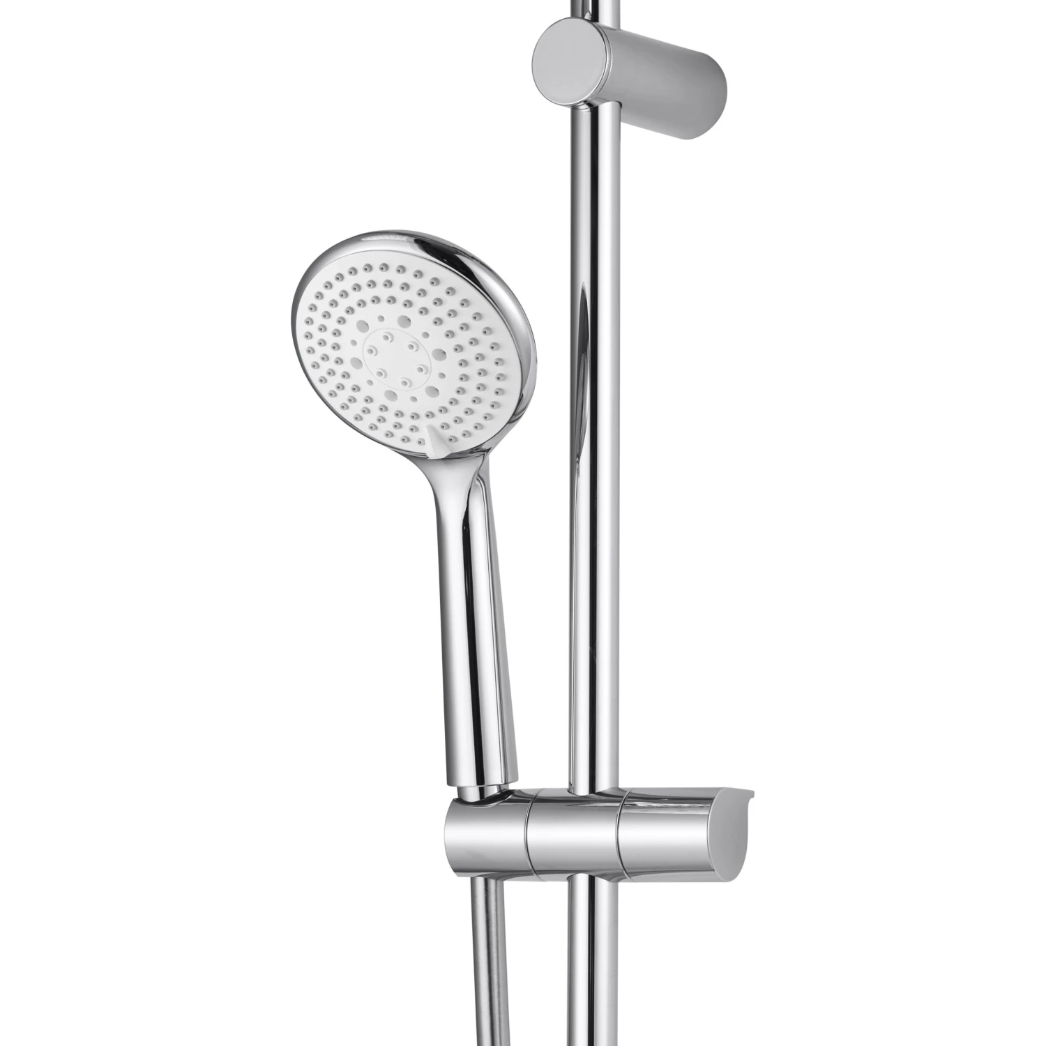GoodHome Cavally Wall-mounted Diverter 3-spray Pattern Shower Kit 3 GoodHome Cavally Wall-mounted Diverter 3-spray Pattern Shower Kit - Image 3