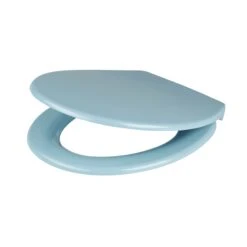 GoodHome Diani Blue Top Fix Soft Close Toilet Seat