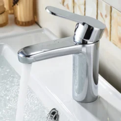 GoodHome Lecci Basin Mono Mixer Tap 9 GoodHome Lecci Basin Mono Mixer Tap -Ideal Standard Shop goodhome lecci basin mono mixer tap5059340214450 02i bq