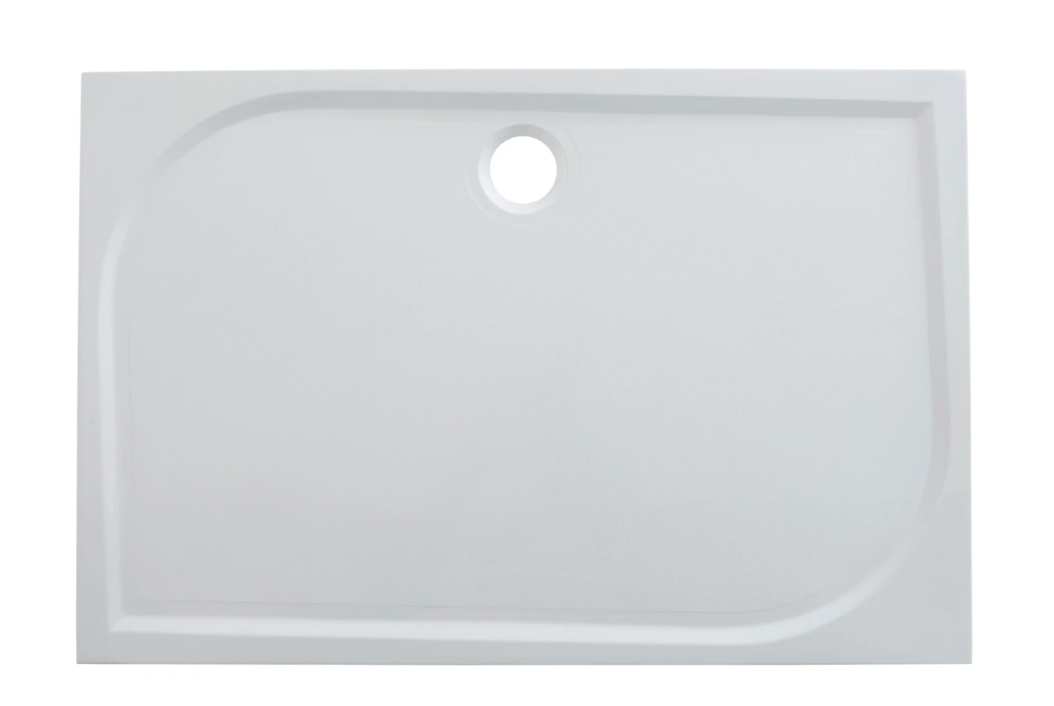 GoodHome Limski Rectangular Shower Tray (L)900mm (W)1200mm (H)28mm 1 GoodHome Limski Rectangular Shower Tray (L)900mm (W)1200mm (H)28mm
