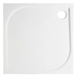 GoodHome Limski Rectangular Shower Tray (L)900mm (W)900mm (H)28mm