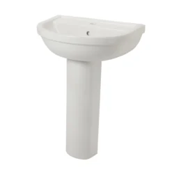 GoodHome Winam Full Pedestal Basin