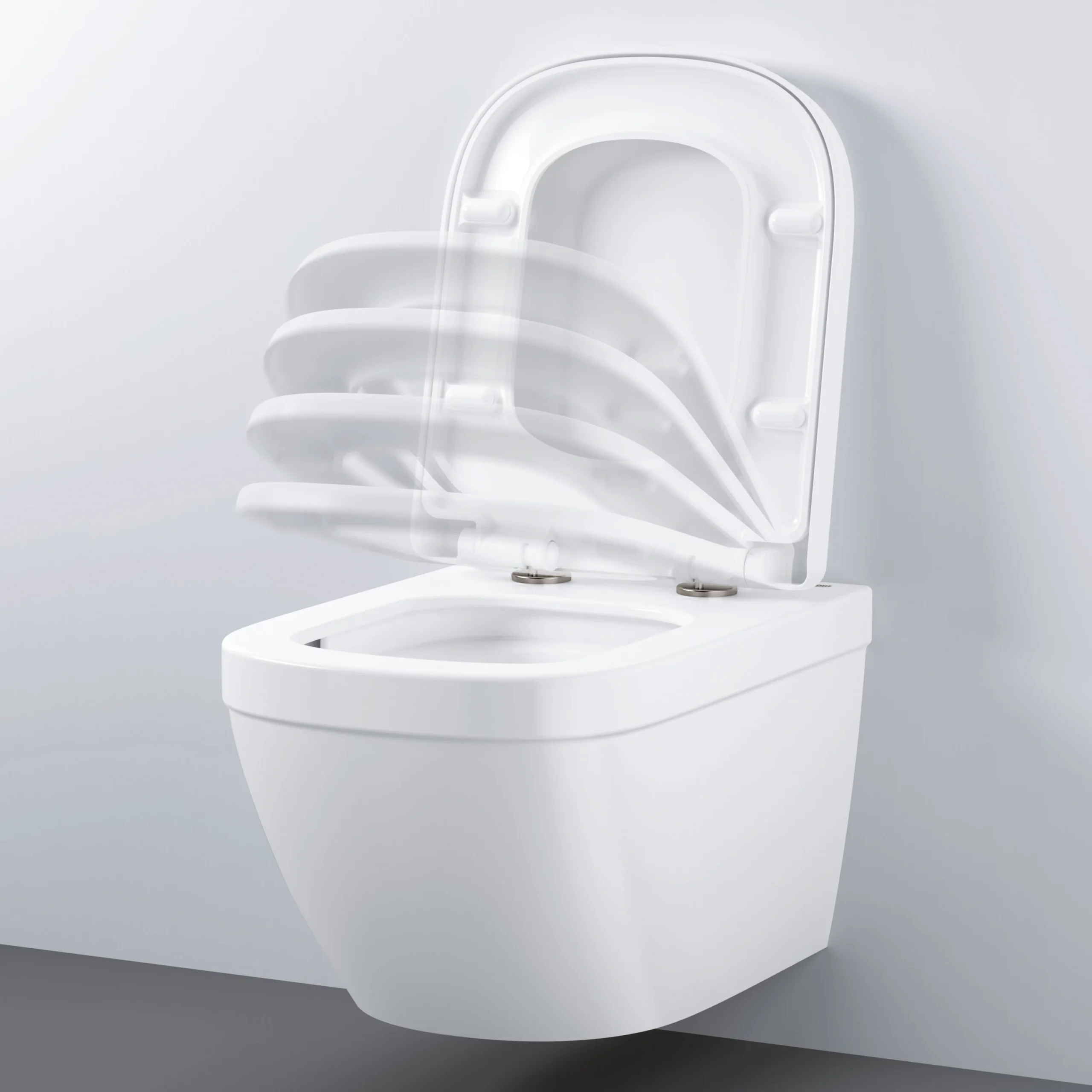 Grohe Euro White Wall Hung Toilet Set With Soft Close Seat 4 Grohe Euro White Wall Hung Toilet Set With Soft Close Seat - Image 4