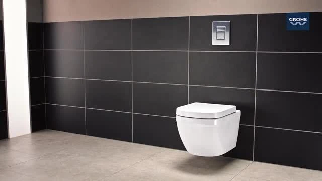 Grohe Euro White Wall Hung Toilet Set With Soft Close Seat 2 Grohe Euro White Wall Hung Toilet Set With Soft Close Seat - Image 2