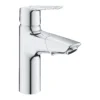 Grohe QuickFix Start Pull-out Chrome Effect Deck-mounted Manual Basin Mono Mixer Tap With Pop-up Waste