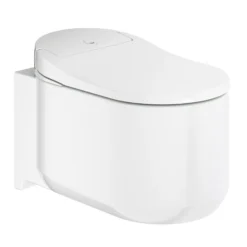 Grohe Sensia Arena Alpine White Wall Hung Toilet & Cistern With Soft Close Seat -Ideal Standard Shop grohe sensia arena alpine white wall hung toilet cistern with soft close seat3663602395348 02c