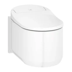 Grohe Sensia Arena Alpine White Wall Hung Toilet & Cistern With Soft Close Seat -Ideal Standard Shop grohe sensia arena alpine white wall hung toilet cistern with soft close seat3663602395348 03c