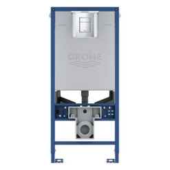 Grohe Sensia Arena Alpine White Wall Hung Toilet & Cistern With Soft Close Seat -Ideal Standard Shop grohe sensia arena alpine white wall hung toilet cistern with soft close seat3663602395348 05c