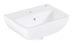 Grohe Start Edge Alpine White D-shaped Wall-mounted Vanity Basin (W)45cm