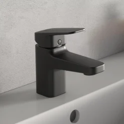 Ideal Standard Ceraplan Mini Black Square Deck-mounted Manual Basin Mono Mixer Tap -Ideal Standard Shop ideal standard ceraplan mini black square deck mounted manual basin mono mixer tap3800861116943 04i bq