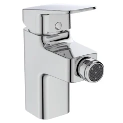 Ideal Standard Ceraplan Standard Chrome Effect Square Deck-mounted Manual Bidet Mono Mixer Tap