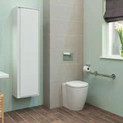 Ideal Standard Concept Freedom White Standard Back To Wall Round Comfort Height Toilet Set With Soft Close Seat -Ideal Standard Shop ideal standard concept freedom white standard back to wall round comfort height toilet set with soft close seat5059340842141 05i BQ