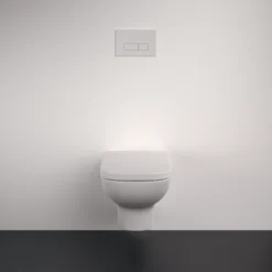 Ideal Standard I.life A White Standard Back To Wall Square Toilet Set With Soft Close Seat -Ideal Standard Shop ideal standard i life a white standard back to wall square toilet set with soft close seat5059340842165 08i BQ