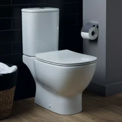 Ideal Standard Tesi White Close-coupled Toilet Set With Soft Close Seat -Ideal Standard Shop ideal standard tesi white close coupled toilet set with soft close seat3663602367413 01i bq