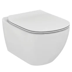 Ideal Standard Tesi White Wall Hung Toilet With Soft Close Seat