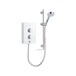Mira Decor White Electric Shower, 8.5kW