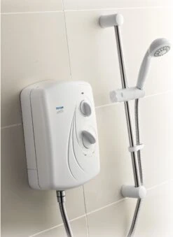 Triton Enrich White Electric Shower, 8.5kW -Ideal Standard Shop triton enrich white electric shower 8 5kw5012663011847 03bq
