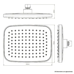 Triton ENVi®️Electric Shower Fixed Head - Black 17 Triton ENVi®️Electric Shower Fixed Head - Black -Ideal Standard Shop triton envi electric shower fixed head black5012663159099 01t bq