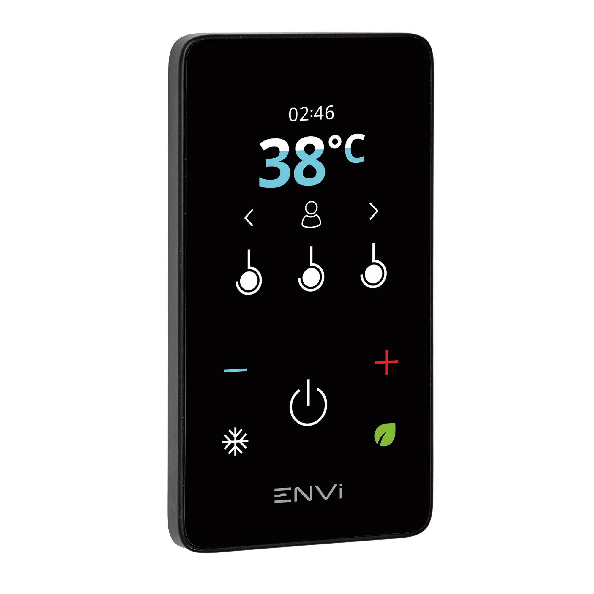 Triton ENVi®️Electric Shower Fixed Head - Black 2 Triton ENVi®️Electric Shower Fixed Head - Black - Image 2