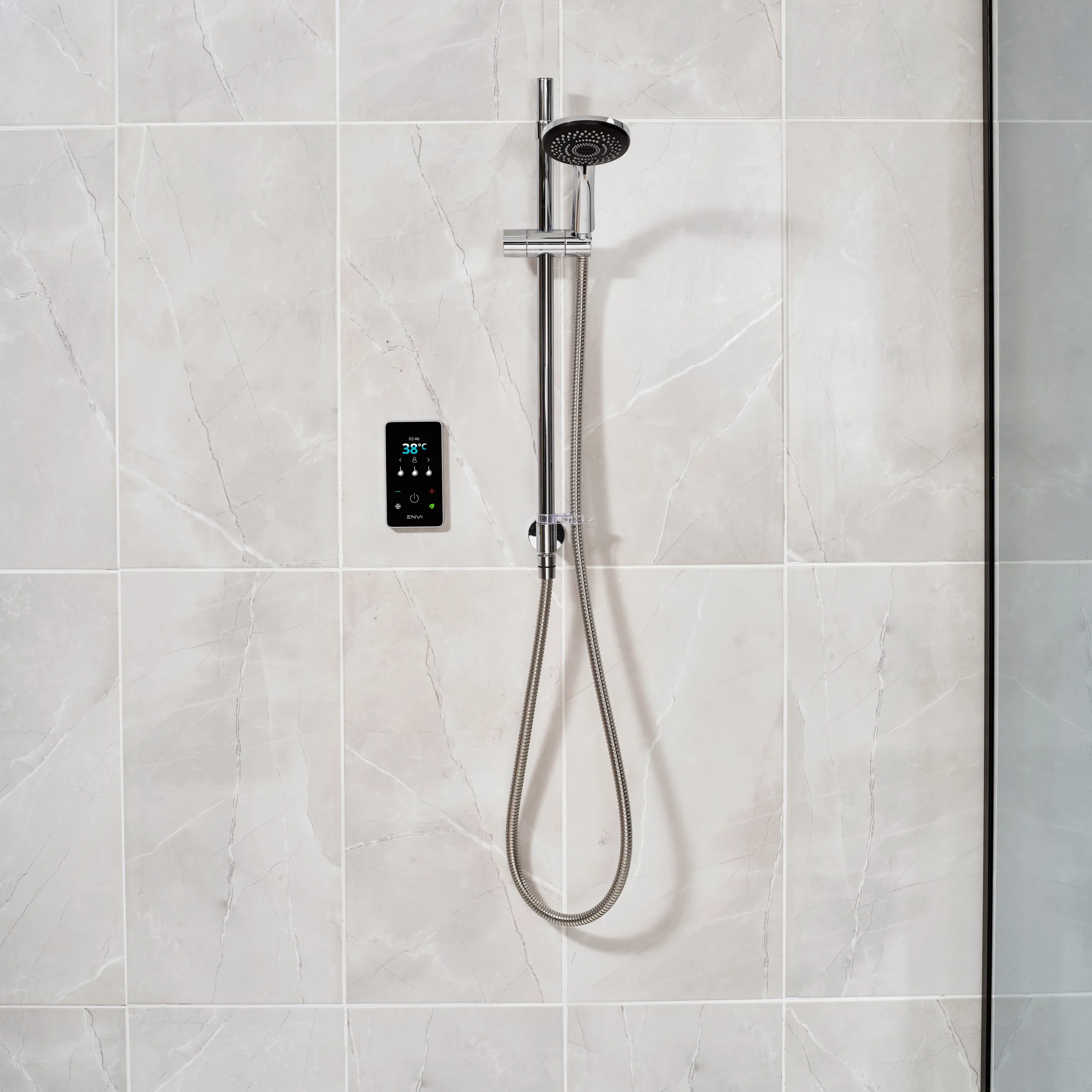 Triton ENVi®️Electric Shower Riser Rail Kit - Chrome Silver 8 Triton ENVi®️Electric Shower Riser Rail Kit - Chrome Silver - Image 8