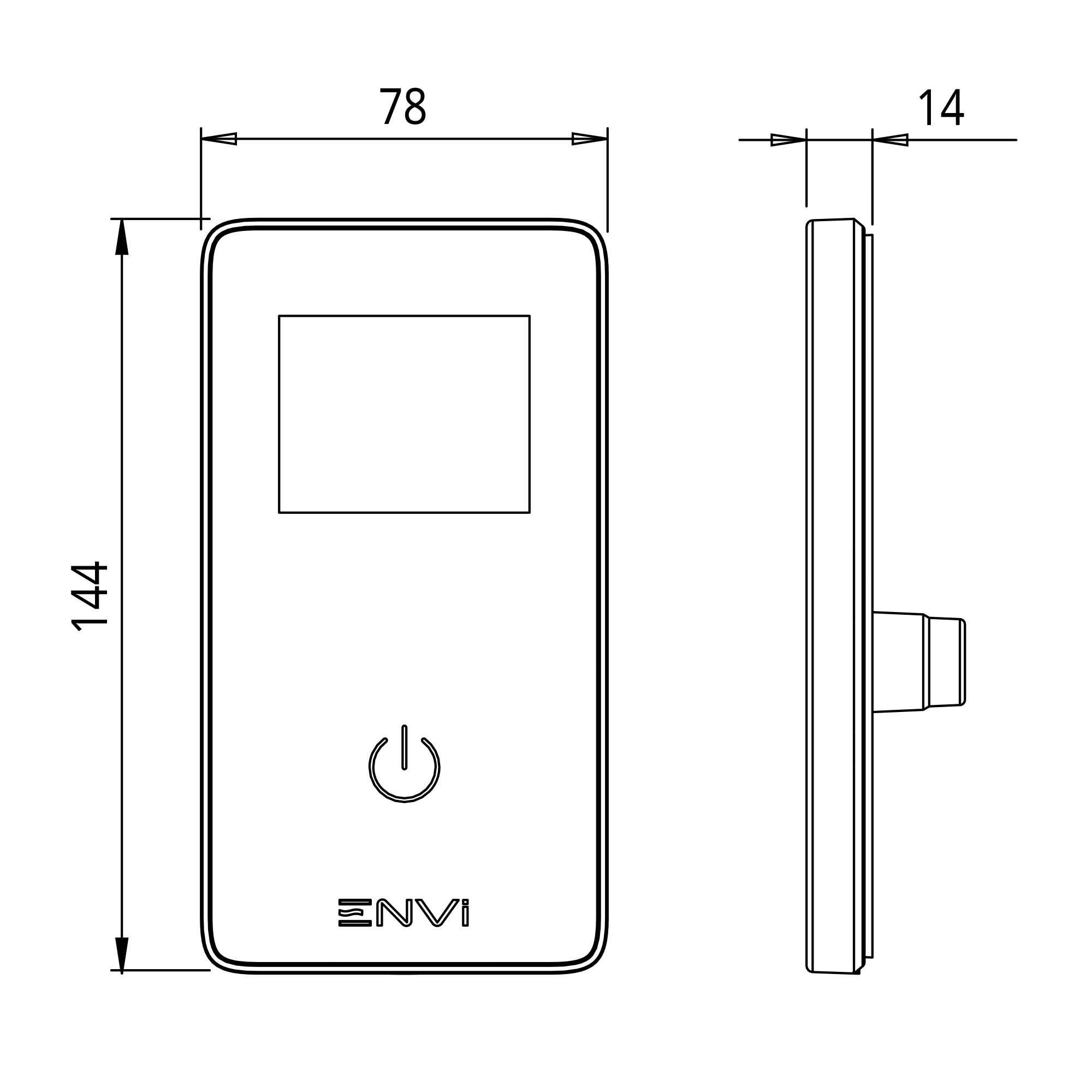 Triton ENVi®️Electric Shower Riser Rail Kit - Chrome Silver 10 Triton ENVi®️Electric Shower Riser Rail Kit - Chrome Silver - Image 10