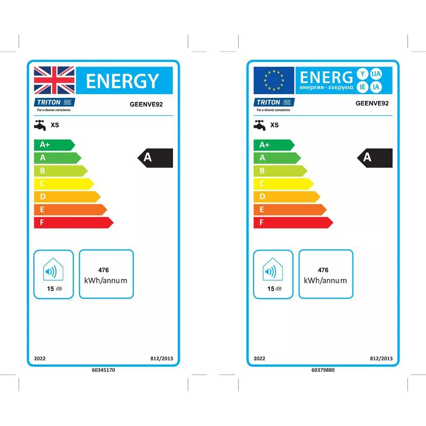 Triton ENVi®️Electric Shower Riser Rail Kit - Chrome Silver 11 Triton ENVi®️Electric Shower Riser Rail Kit - Chrome Silver - Image 11