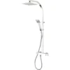 Triton Excellente Chrome Effect Rear Fed Shower