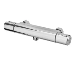 Triton Pirlo Dual Control Chrome Effect Exposed Thermostatic Shower Mixer